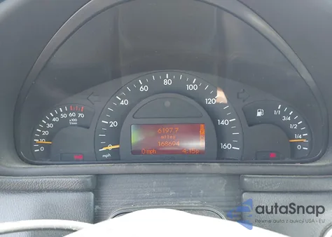 2003 Mercedes-Benz C 240 from USA, damaged, VIN WDBRF81J13F367677